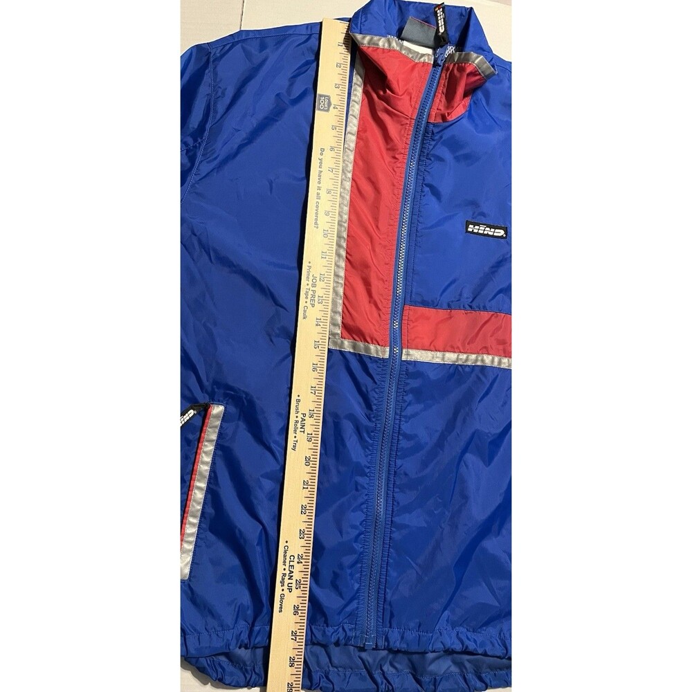 Vintage Late 1980s / Early 1990s Hind Performance Running Windbreaker Jacket - Picture 8 of 15